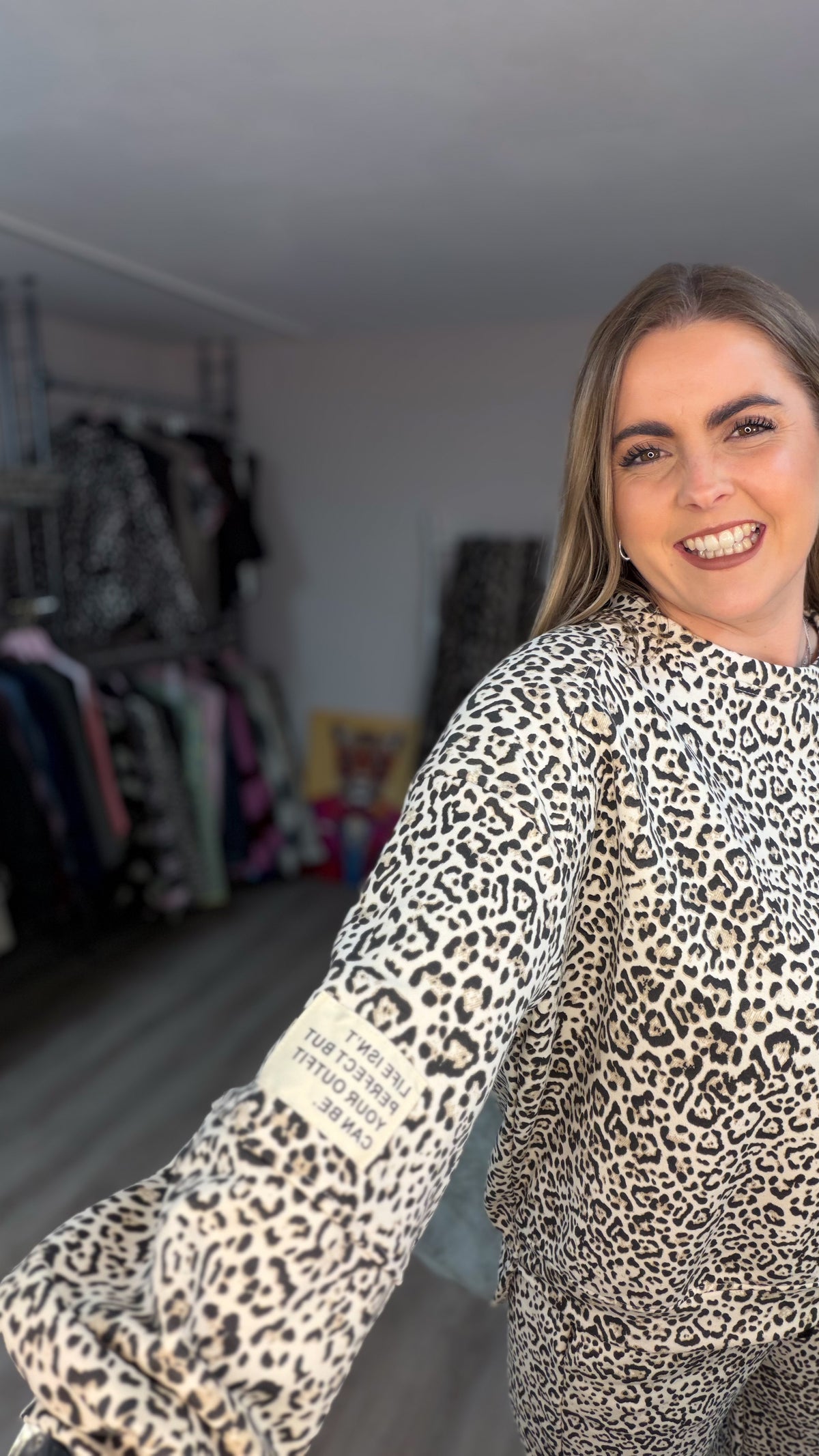 Pulli im Leoprint - 70489