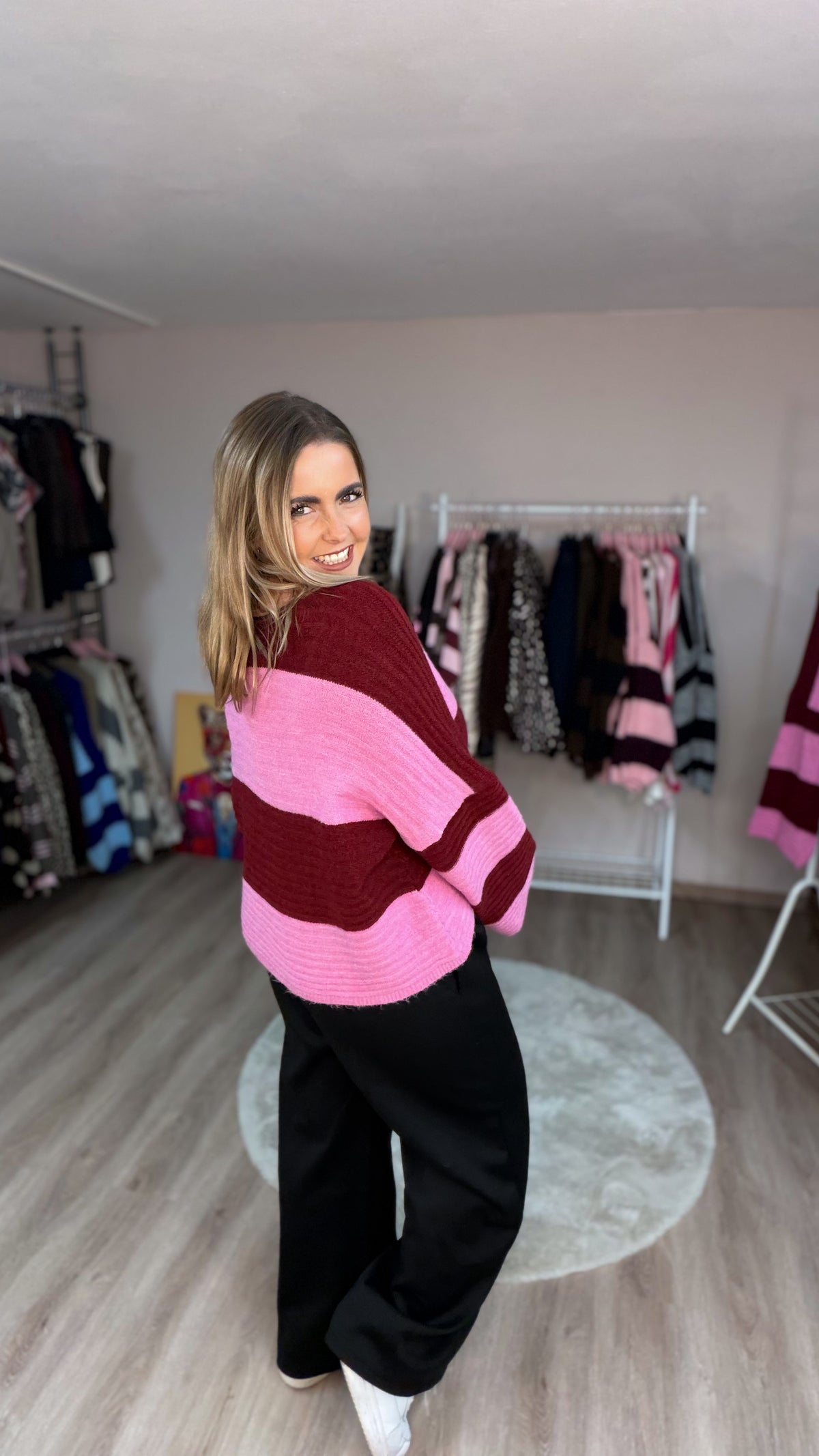 Cardigan gestreift (70495)