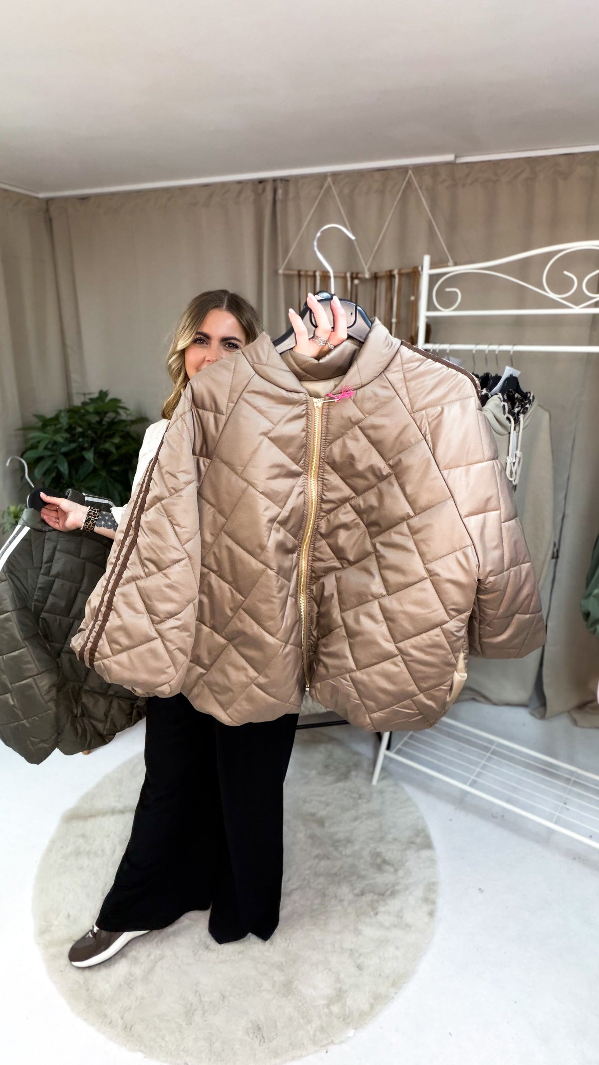 Jacke mit 3/4 Arm 70410