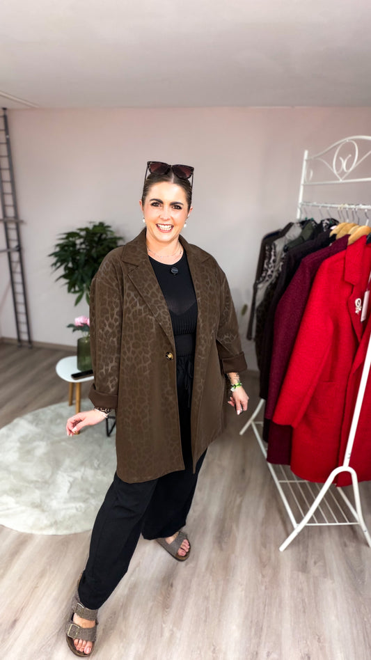 Jacke im Leoprint 70416