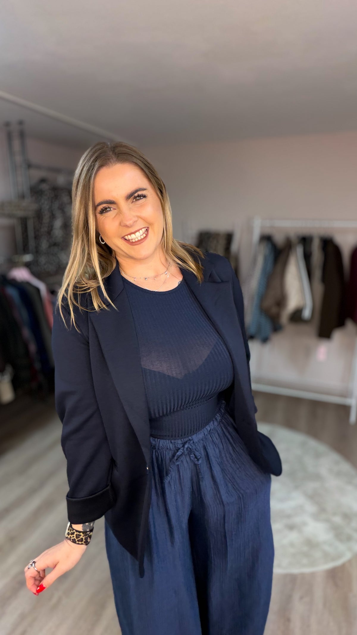 Blazer aus Butterstoff (70492)