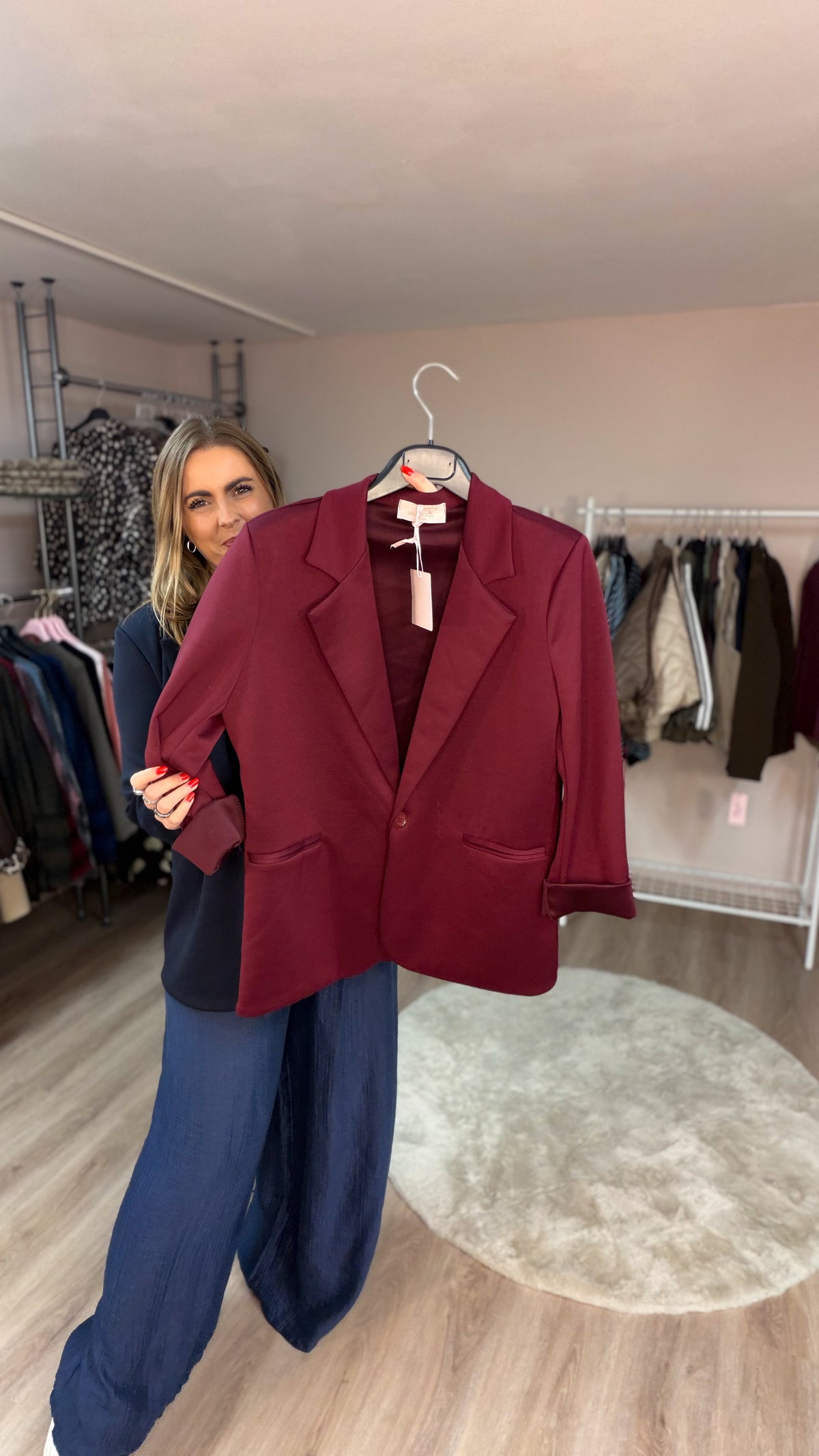 Blazer aus Butterstoff (70492)